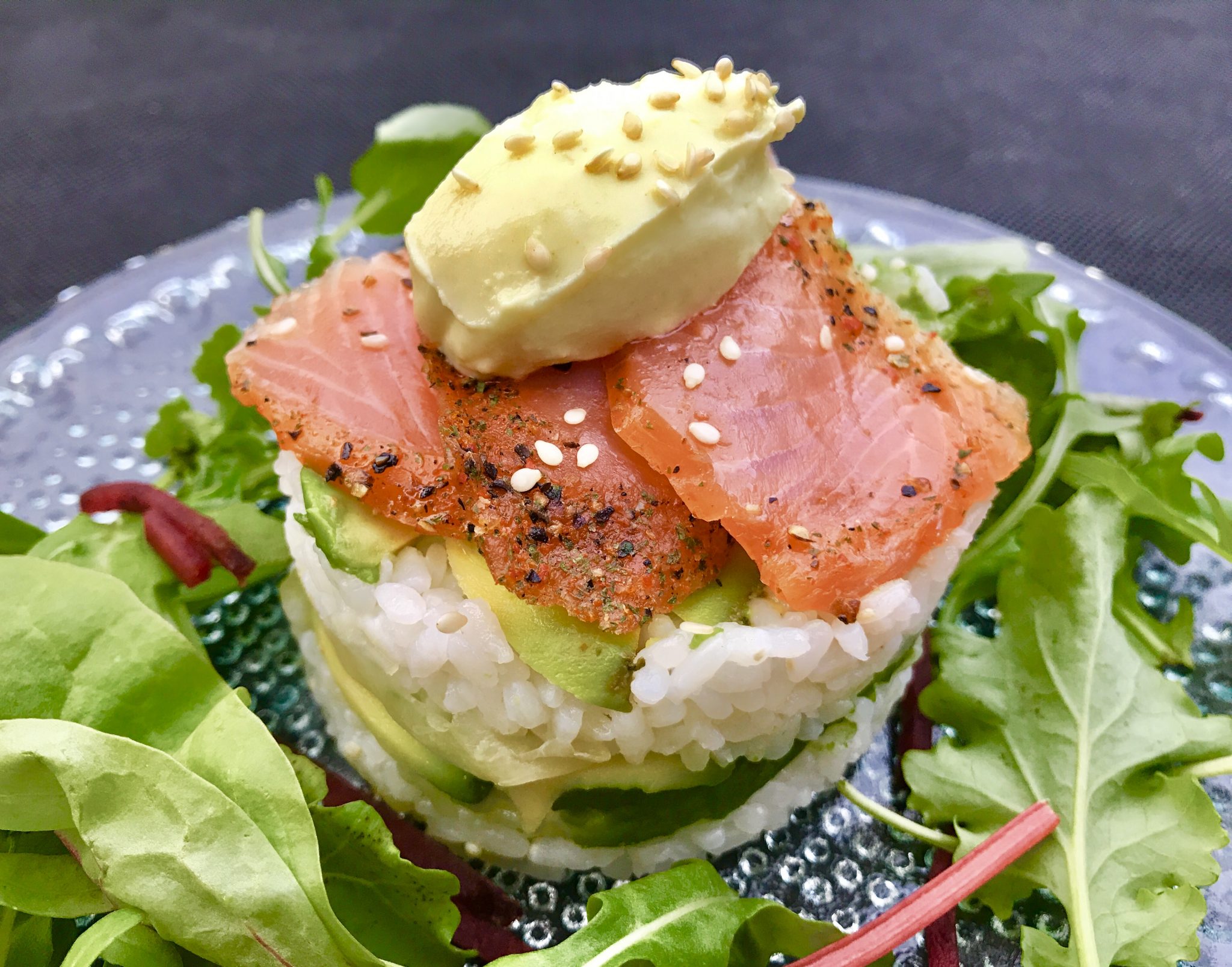 Thai Food Made Easy | SMOKED SALMON SUSHI