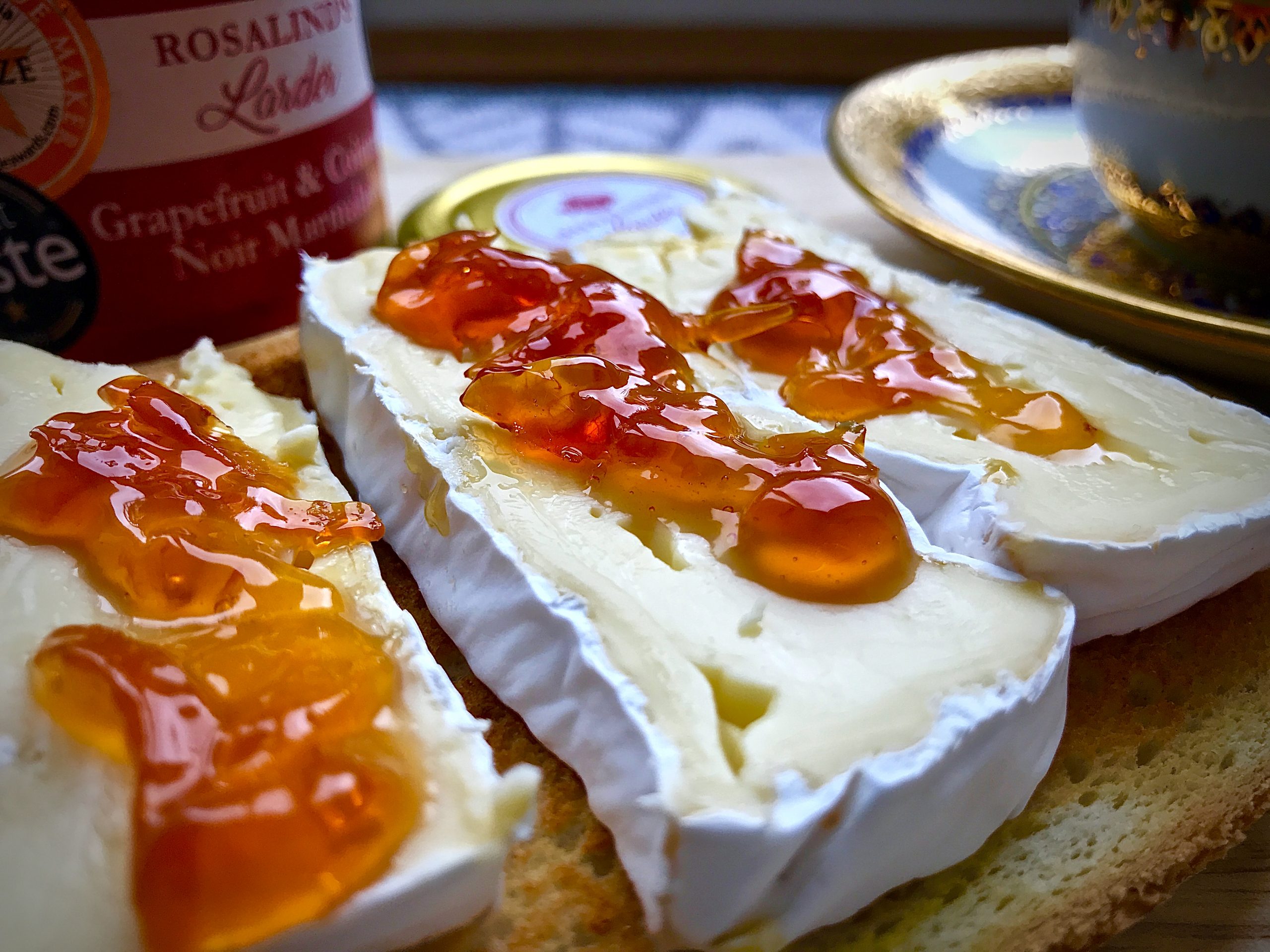 Marmalade with Brie