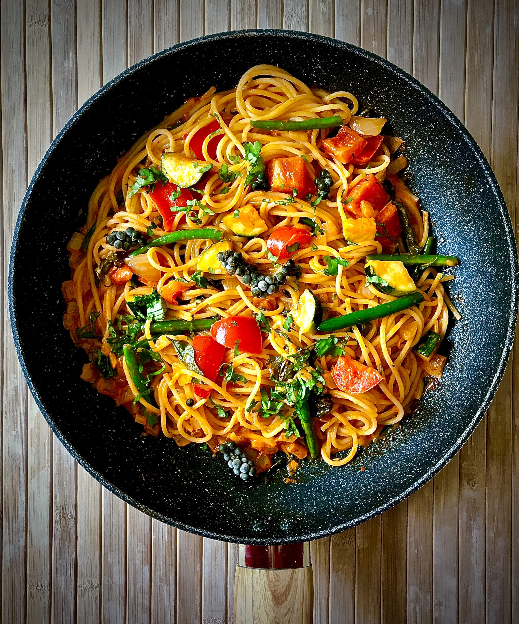 Curried Spaghetti